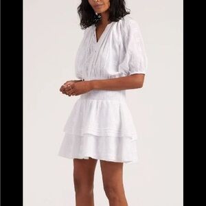 Cleobella Bri Mini Dress, White